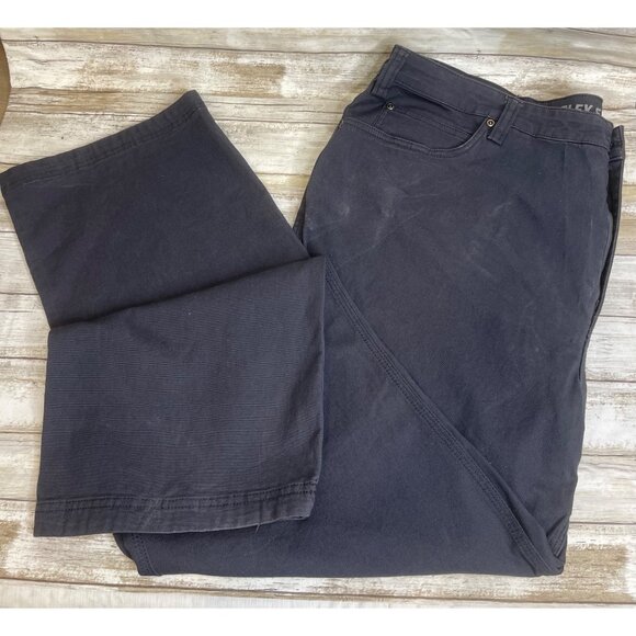 Duluth Trading Co. Flex Fire Hose Pants 44x30 Steel Blue 97% Cotton 3% Spandex - Picture 4 of 8